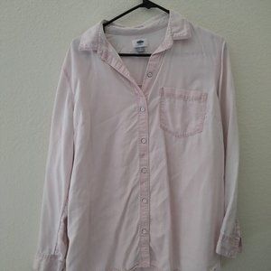 Pale Pink Shirt from Old Navy